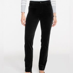Talbots Black Velveteen Pants